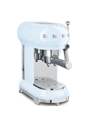 Smeg ECF01 Linea 50's Retro Style Espresso & Kahve Makinesi Mavi