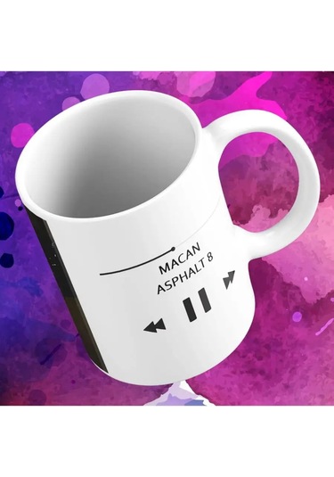 Rock'n'rolla Macan Asphalt 8 Bardağı 160739599 Beyaz