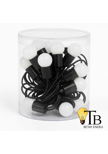 Led Dekor Işık 5m Mini Top Şerit Aydınlatma Yılbaşı, Parti, Ev & Mağaza Dekoru Beyaz
