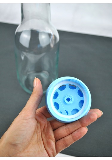 Cam Sürahi Seti Detoks Kapaklı 1 Litre Sürahi Ve 2 Adet Paşabahçe