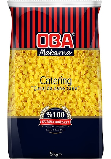 Oba Makarna Catering Yüksük Makarna 5 KG