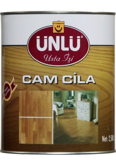 Ünlü Cam Cila Parlak 2,5L