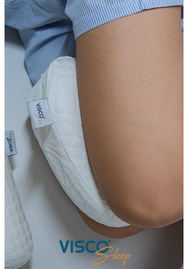 Bacak Arası Visco Yastık V Tipi Viskon Kılıf 25x23x14 Cm