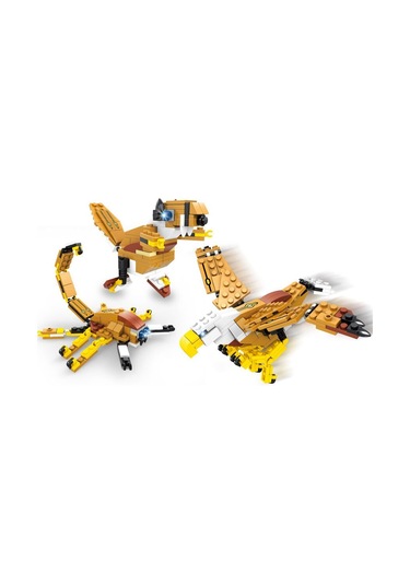 Ausini Assembling Master 3 In 1 182 Parça Dönüşen Kartal