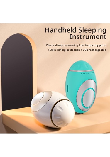 Hombey El Tutulu Akıllı Uyku Cihazı - Evde Kullanıma Uygun, Basit Ve Taşınabilir, İki Modlu Uyku Yardımcı Cihazı Beyaz Beyaz