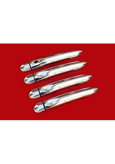 Renault Megane 3 Krom Kapı Kolu Tk -Dokunmatik- Paslanmaz Çelik N11.652