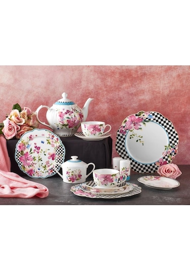 Aryıldız Kahvaltı Seti 30 Parça Bone Porselen 51050