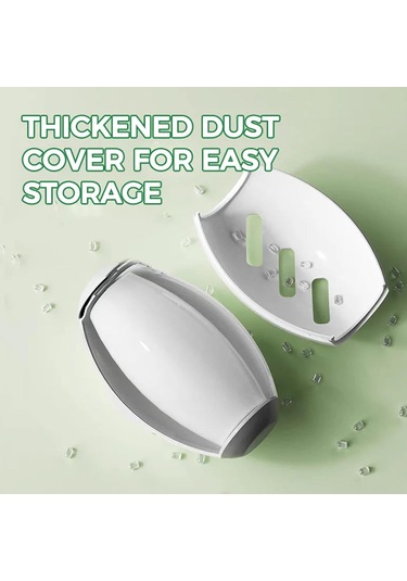 Dofolink Yıkama Üzerine Yeniden Kullanılabilir Yeşil Abs/silikon Ergonomik El Tipi Saç Ve Toka Temizleyici Yeşil