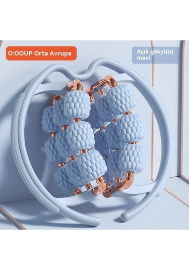 Bacak Masajı Halka Silindiri Fj86g4 Mavi