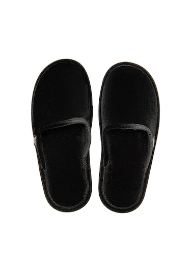 Ahu Kadın Ev Terliği Siyah 36/41