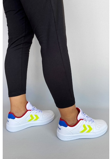 Hummel Court 1990 Unisex Spor Ayakkabı Beyaz - Yeşil