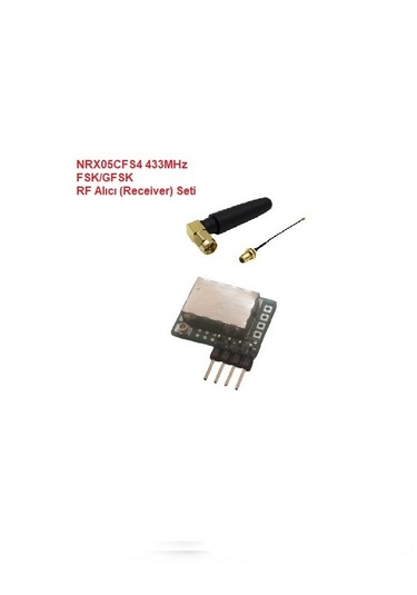 433mhz Fsk/gfsk Rf Alıcı Seti Nrx05cfs4-set