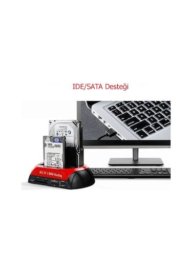 Techtic Usb 2.0 Docking Combo Ide Station Sata Hdd 2.5 / 3.5 Id