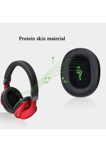 Ar5bt İçin Audio-technica Kulaklık Sünger Kapağı Kulaklıklar İçin Uygundur Siyah