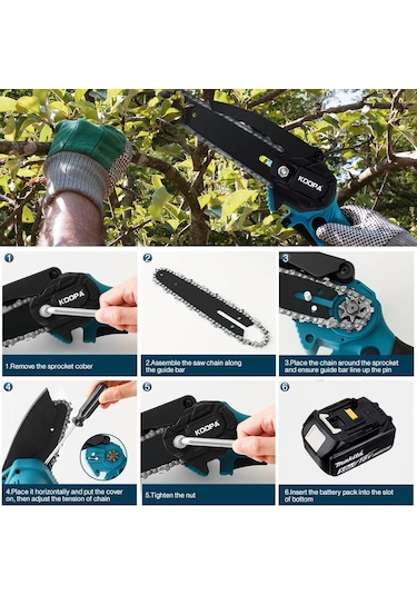 Makita İçin Mini Testere 18v Pilsiz Küçük El Elektrikli 6 İnç