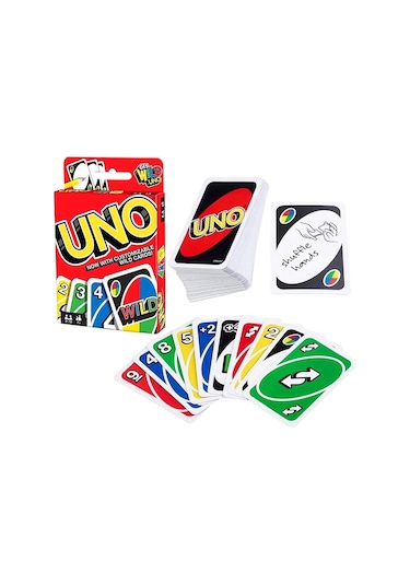 Uno Kartlar Kutu Oyunu 112 Adet Kart Uno Oyun