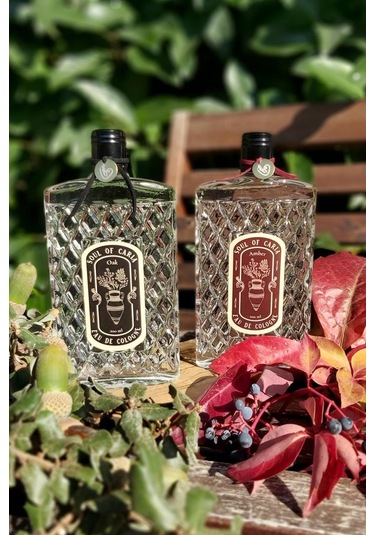 Amber Kokulu Soul Of Caria Eau De Kolonya 200 ML Özel Cam Şişe