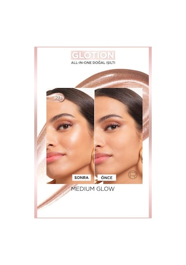 L'Oréal Paris Glotion All-In-One Doğal Işıltı 903 - Medium Glow 40 ML