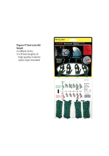 Nite-Ize Figure 9 Tent Line  Kit Çok Renkli