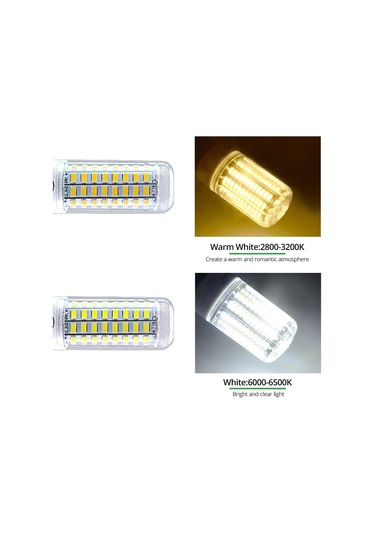 Led Mısır Lambası E27 E14 Led Ampul Smd5730 220v 24 36 56 72led Avize Mum Ev Dekorasyon Için Led Işık Ampul E14 Günışığı E14 220v 36leds