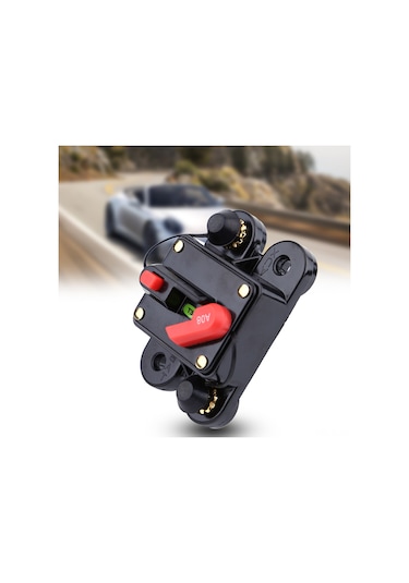 Lemestar 12v Otomobil Akıllı Sigorta Kutusu - 150a Akım Koruyucu, Tek Tıklamayla Kesme/bağlama, Alüminyum Alloy, Kolay Kurulum Diğer