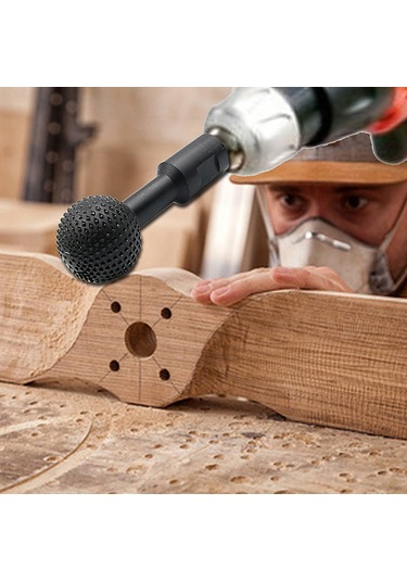 Reedark "14mm Ahşap Oyma Ve Parlatma İçin Çok Amaçlı Küresel Zımpara Başlığı"