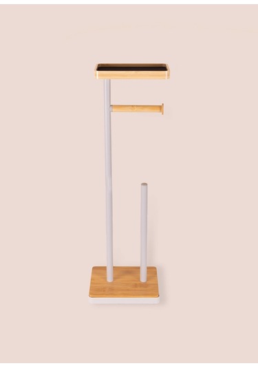 The Mia Tepsili Tuvalet Kağıdı Standı Gri Glv0758 Gri