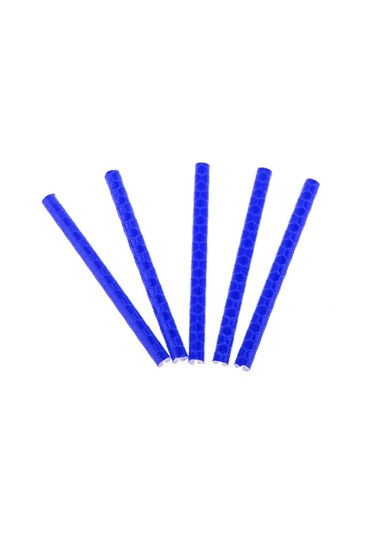 Soulader Bisiklet Tekerleği İçin Yansıtıcı Reflektör Çorap Dolgu, Güvenlik Amaçlı Bisiklet Aksesuarı, Mavi Renk Mavi