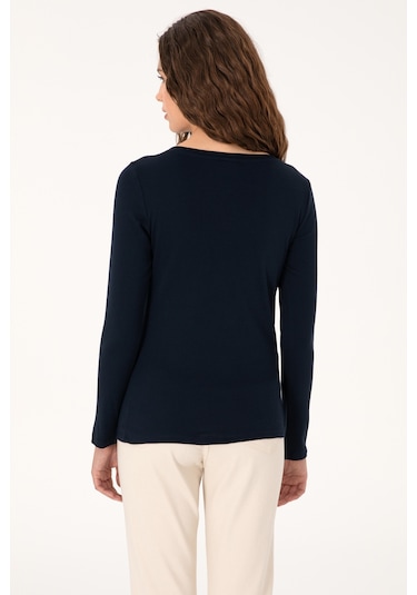 U.s. Polo Assn. Kadın Lacivert Sweatshirt 50315419-vr033 Lacivert