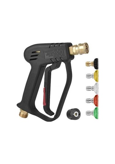 Dancemonkey Yüksek Basınçlı Yıkama Nozulu - 5 Püskürtme Ucu, Hızlı Bağlantı