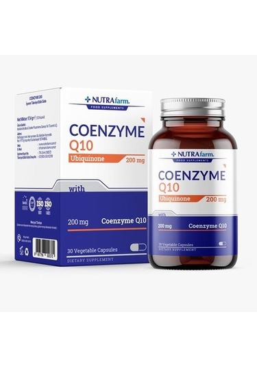 Nutrafarm Coenzyme Q10 200 Mg 30 Kapsül