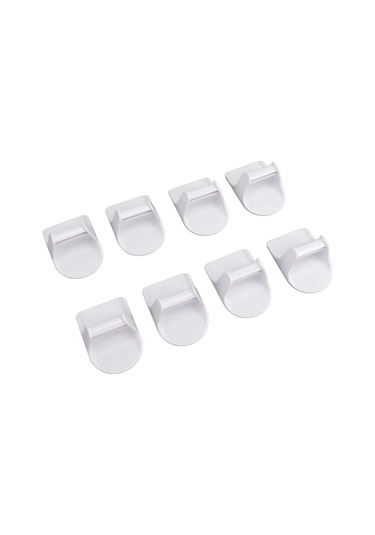 8 Adet Sprey Şişesi Tutucu Abs Yerden Tasarruf Sağlayan Güçlü Yapışkanlı Sprey Şişesi Askısı Ev Dolabı İçin Diğer