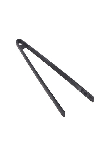 Silikon Kızartma Maşası 30 Cm 3 Renk Seçeneği - Siyah Siyah