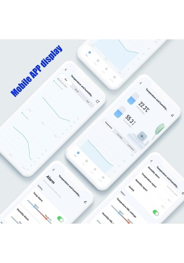 Novahub Jms Tuya Wifi Sıcaklık Nem Sensörü Ev Akıllı Senaryo İçin App Uzaktan Monitör Kontrolü