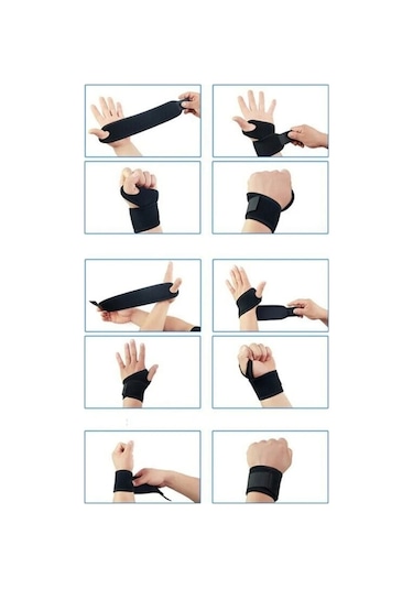 Ankaflex Ortopedik Spor Bandı Statik El Bilek Ateli Splint