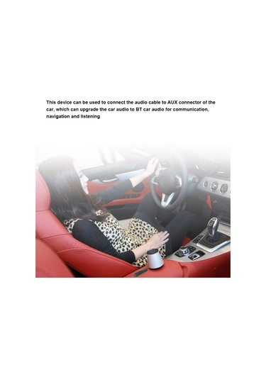 Yunboo Kablosuz Bluetooth 3.5mm Araç Müzik Alıcısı - Yeşil Renk Seçeneği