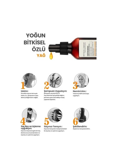 Botanica Comfort Monoi Argan Makademya İçerikli Nemlendirici Saç Bakım Yağı 100 ML