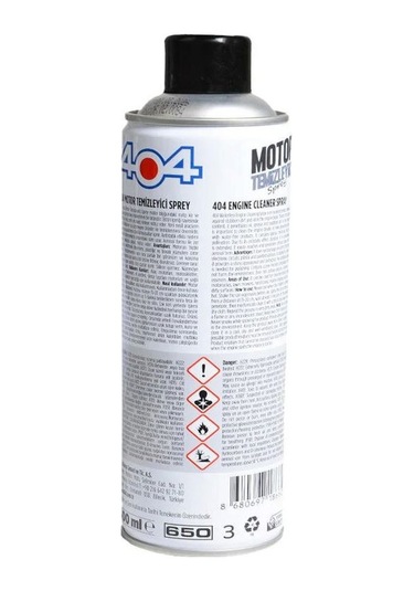 404 Motor Temizleyici 500 Ml.