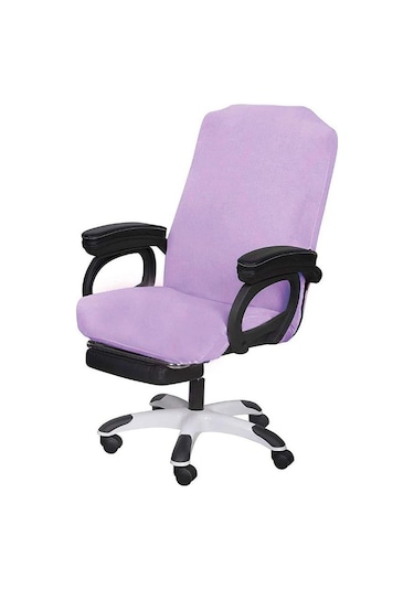 Açık Mor S/m/l Boyutları Ofis Streç Spandex Sandalye Anti-kirli Bilgisayar Koltuğu Sanda Kapak Ofis Koltuğu Koltuk Örtüsü 55794160