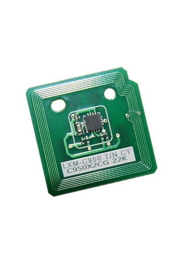 Lexmark X950-x950x2cg Mavi Toner Chip