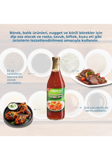 Aroy-D Tatlı Ekşi Sos 840 G