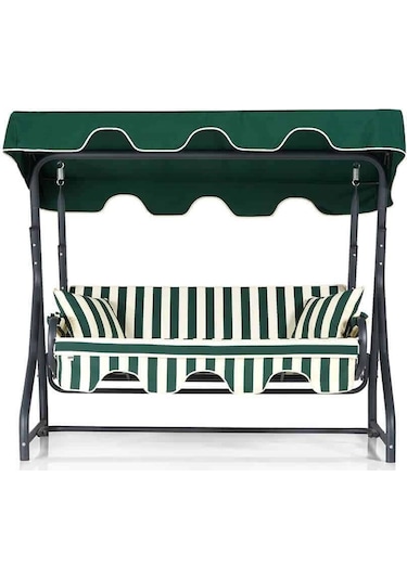 Erinöz Ruta 3 Kişilik Bahçe Balkon Teras Salıncak (419528611) Antrasit