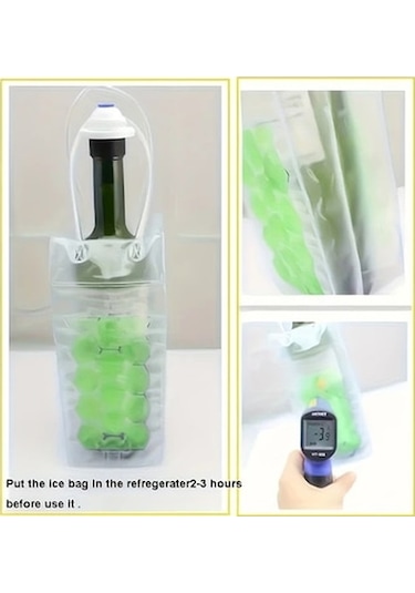 Trendooze Gaojunshop01 Kırmızı Şarap Soğutucu Çantası Taşınabilir Izgara Bira Şampanya Piknik Plaj Kırmızı Kırmızı