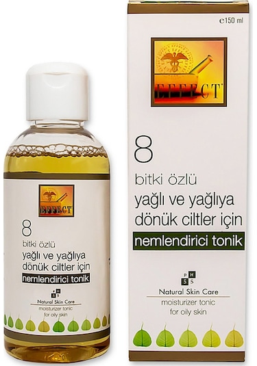 Effect 8 Bitki Özlü Yağlı ve Karma Ciltler için Nemlendirici Tonik 150 ML
