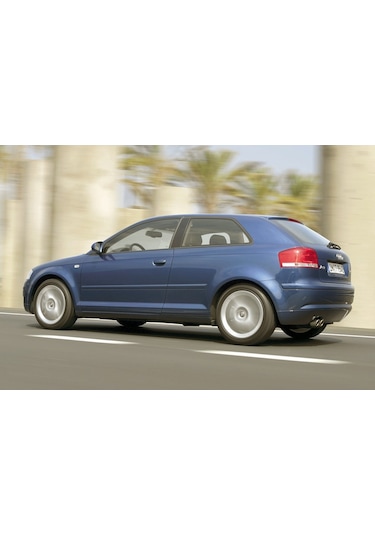 Audi A3 HB 2004-08 Sol Dış Dikiz Aynası Camı Isıtmalı 8E0857535C