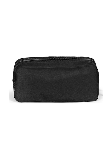 Coral High Kids Siyah Aslan Desenli İki Bölmeli Kalem Çantası 22146 Siyah