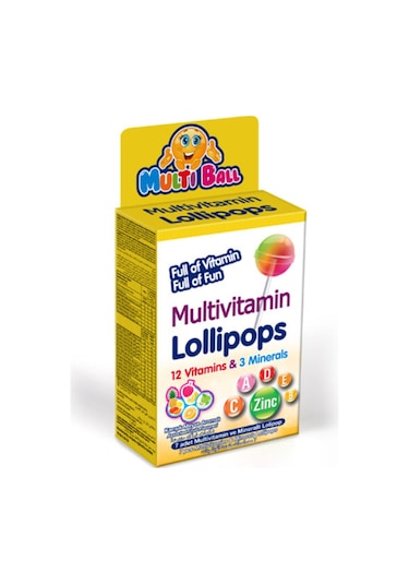 Multiball Multivitamin Lollipops