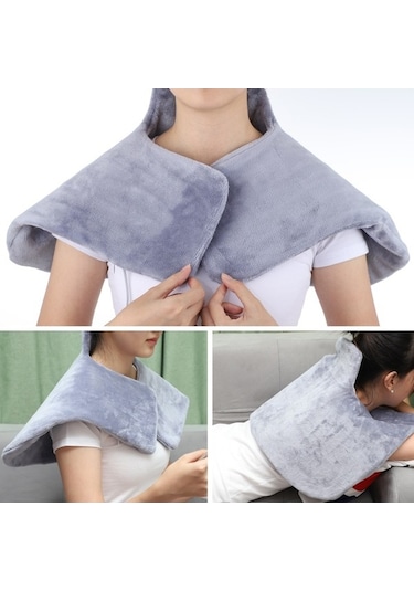 Wondernest Yastık Ve Omuz Lichen Isıtmalı Çıkarılabilir Boyun 3 Ql Gri