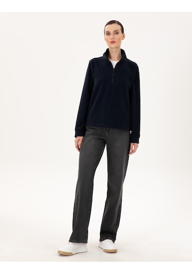 Pierre Cardin Kadın Lacivert Sweatshirt 50300846-vr033 Lacivert