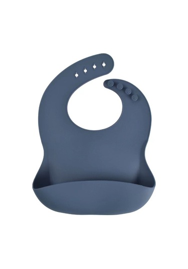 Jojobebek Çocuk Silikon Mama Önlüğü (LACİVERT RENK)